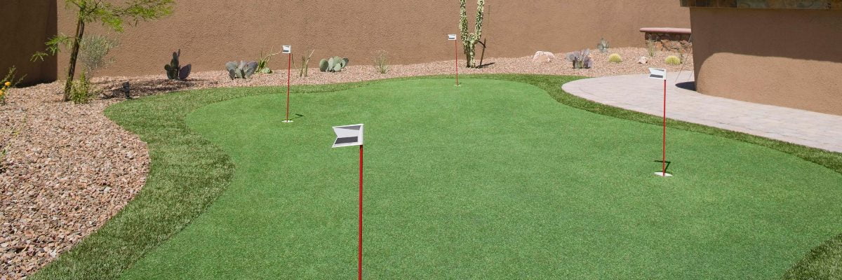 Mini Golf Creations backyard putting green